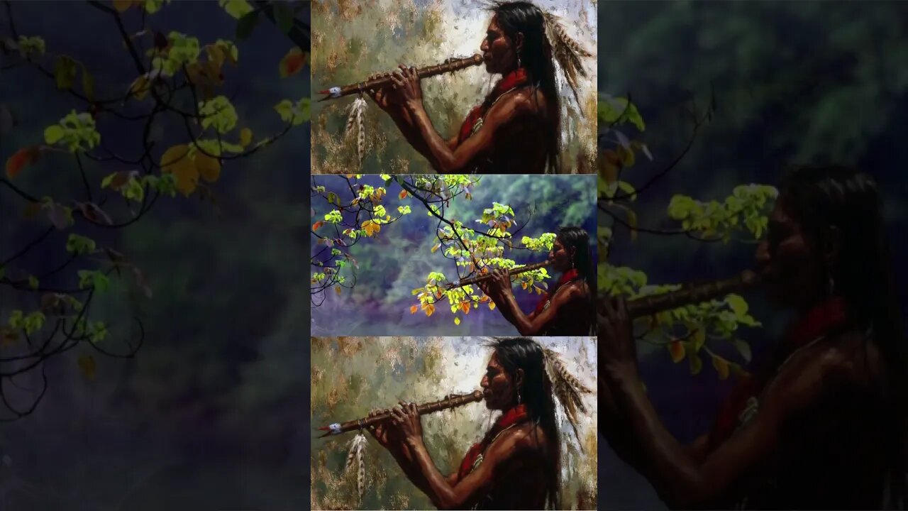 NATIVE FLUTE WITH RAIN IN NATURE TO RELAX AND MEDITATE #meditationmusic #flutemusic