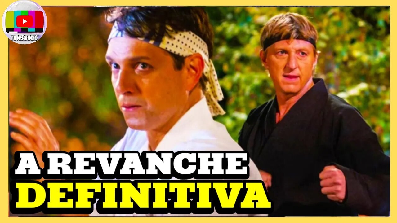 JOHNNY LAWRENCE E DANIEL LARUSSO MERECEM UMA REVANCHE DEFINITIVA NA 6ª TEMPORADA DE COBRA KAI.