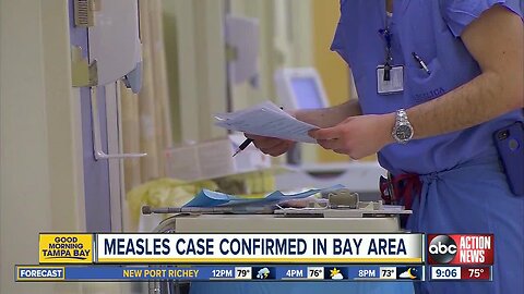 Measles case confirmed in Pinellas County, one of two cases in Florida