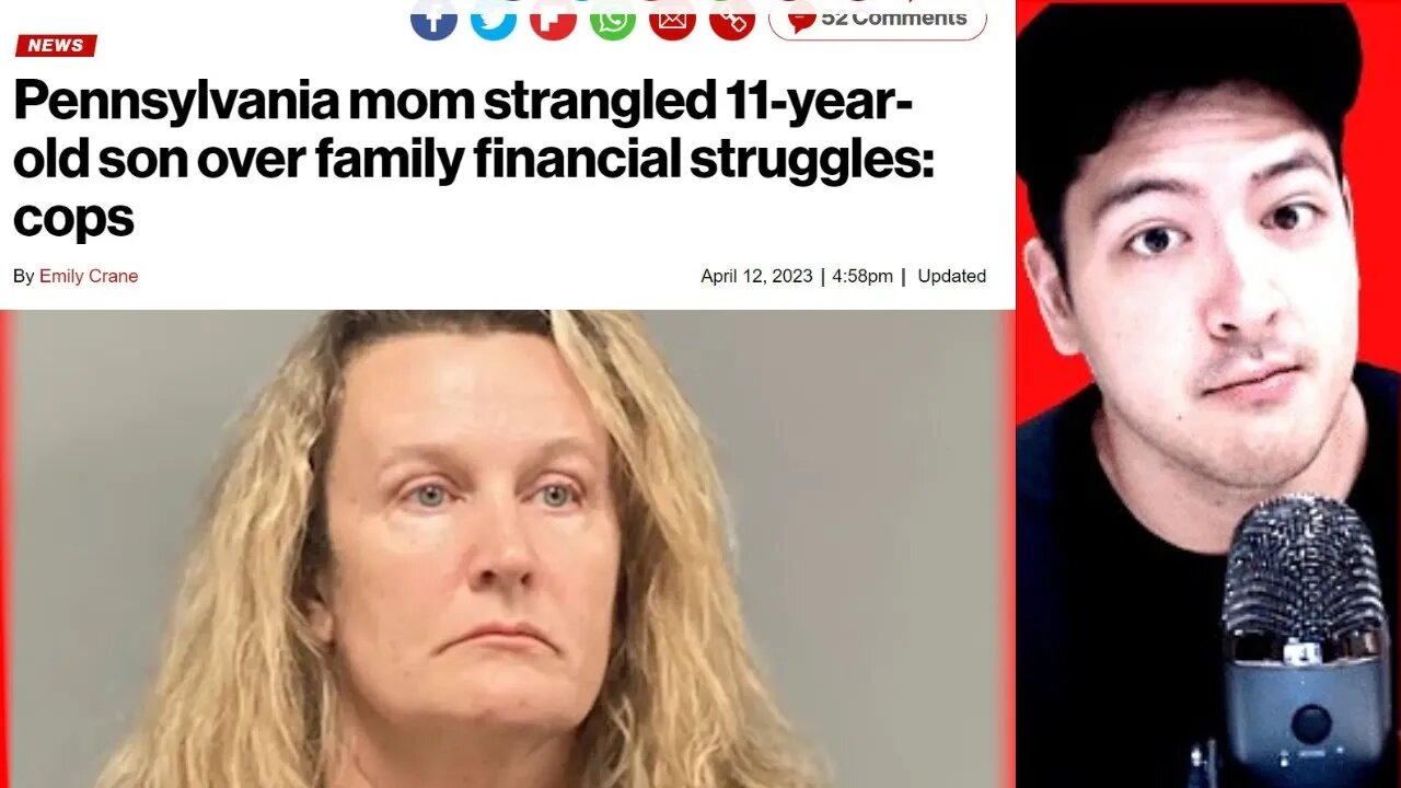 Evil Mother STRANGLES Son Over MONEY