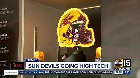 It's football time for the Sun Devils - and they're going high-tech!