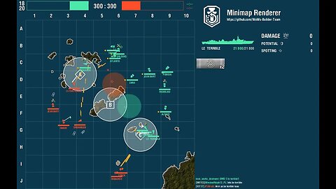 Mini map replay.#shorts #worldofwarships