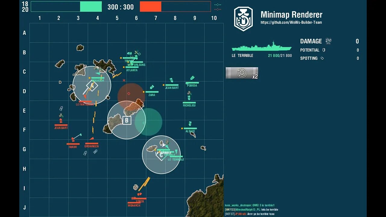 Mini map replay.#shorts #worldofwarships