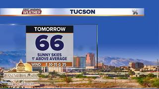 Chief Meteorologist Erin Christiansen's KGUN 9 Forecast Thursday, December 14, 2017