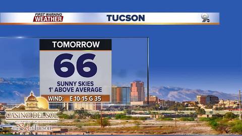 Chief Meteorologist Erin Christiansen's KGUN 9 Forecast Thursday, December 14, 2017
