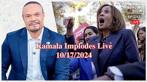 Bongino Show: Kamala's On-Air Meltdown During Fox Interview Sparks Controversy - 10/17/2024