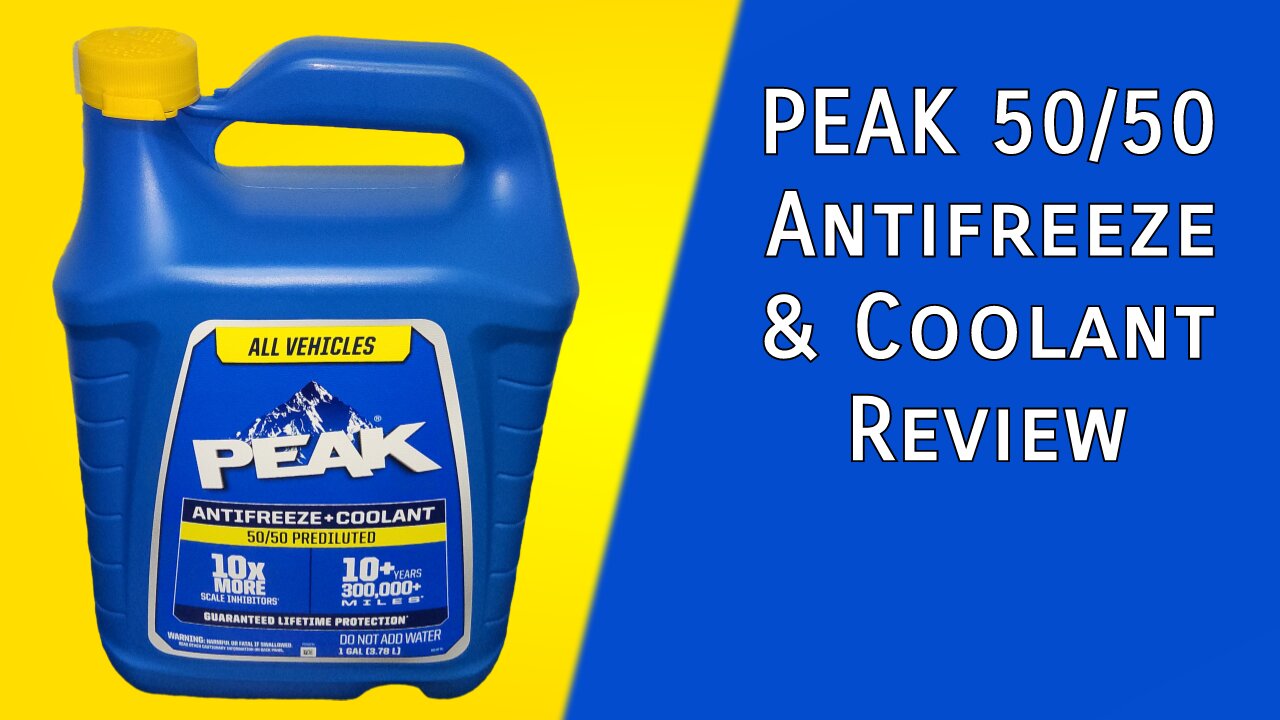 Testing the PEAK 50/50 Antifreeze/Coolant #coolant #antifreeze