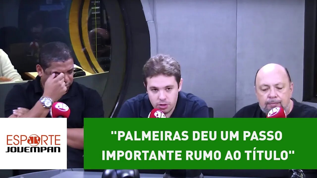 "Palmeiras deu um passo importante rumo ao título", opina Bruno Prado