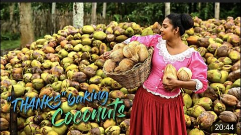 sri lankan village food,coconut