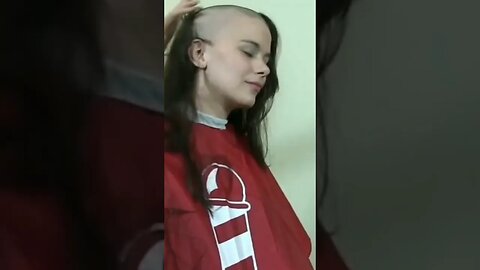 forced beautiful long to short headshave