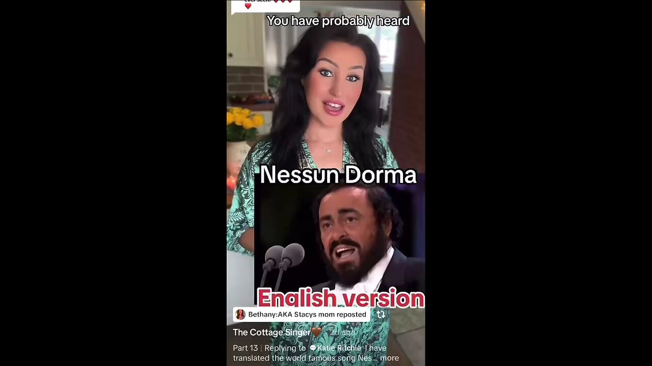 Nessun Dorma in English- We Will Win