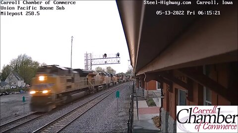 EB Manifest with FXE, CSX and NS units in Carroll and Belle Plaine, IA on May 13, 2022