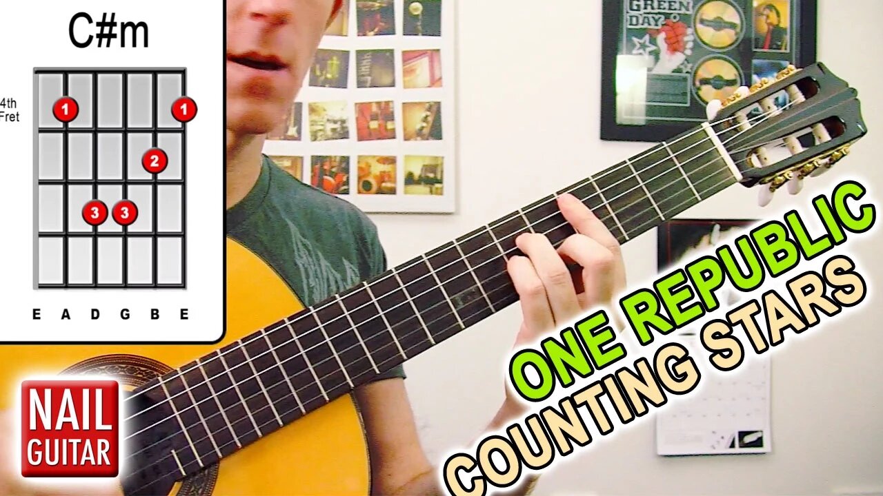 Counting Stars ★ One Republic ★ Acoustic Guitar Lesson - Easy How To Play Tutorial