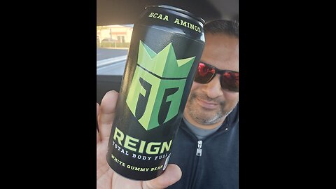 Reign Body Fuel White Gummy Bear Energy Drink Revisit