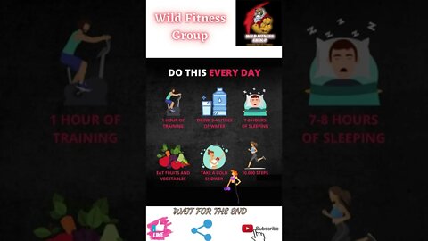 🔥Things you should do everyday🔥#shorts🔥#wildfitnessgroup🔥29 march 2022🔥