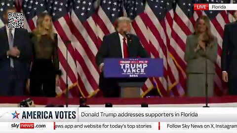 Donald Trump victory speech