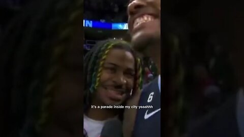 Ja Morant reciting NBA YoungBoy lyrics 😈