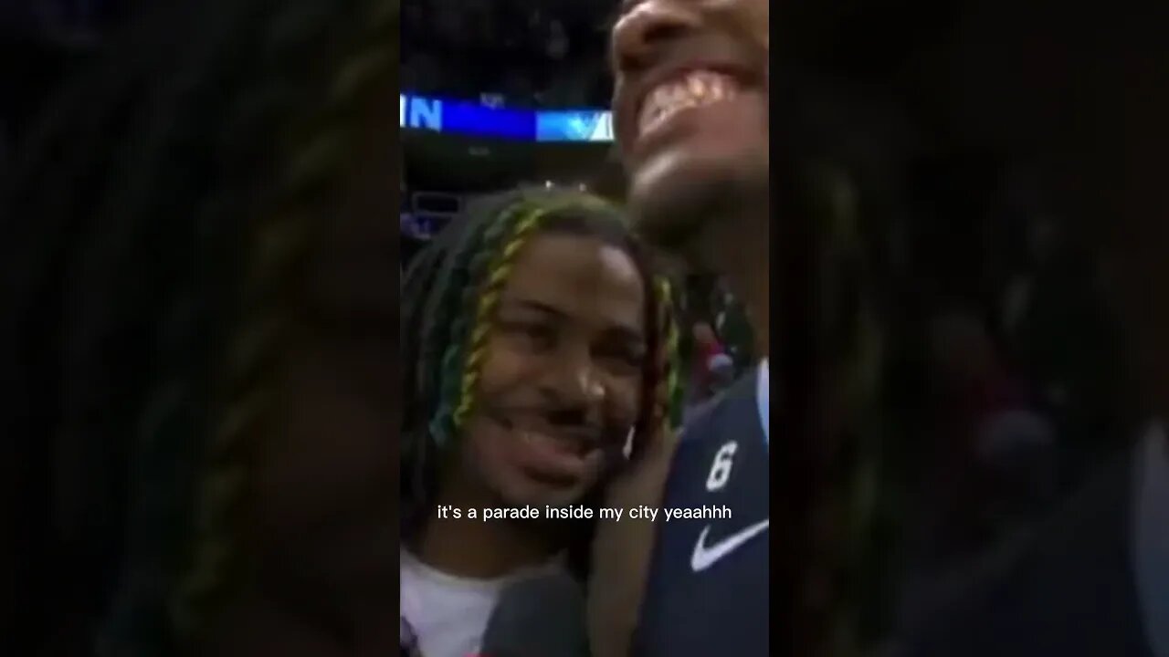 Ja Morant reciting NBA YoungBoy lyrics 😈
