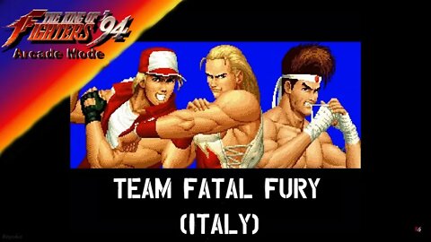 King of Fighters 94: Arcade Mode - Team Fatal Fury (Italy)