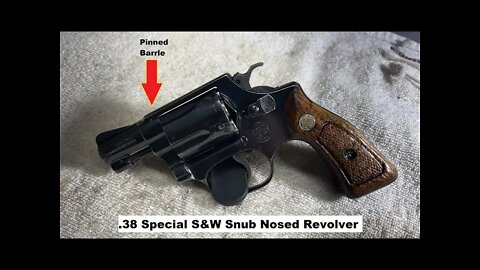 .38 Special Smith & Wesson Revolver Complete Breakdown, Cleaning & Oiling