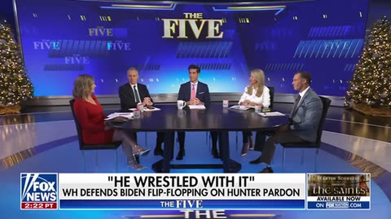 &apos;The Five&apos;: White House breaks silence on Hunter Biden pardon