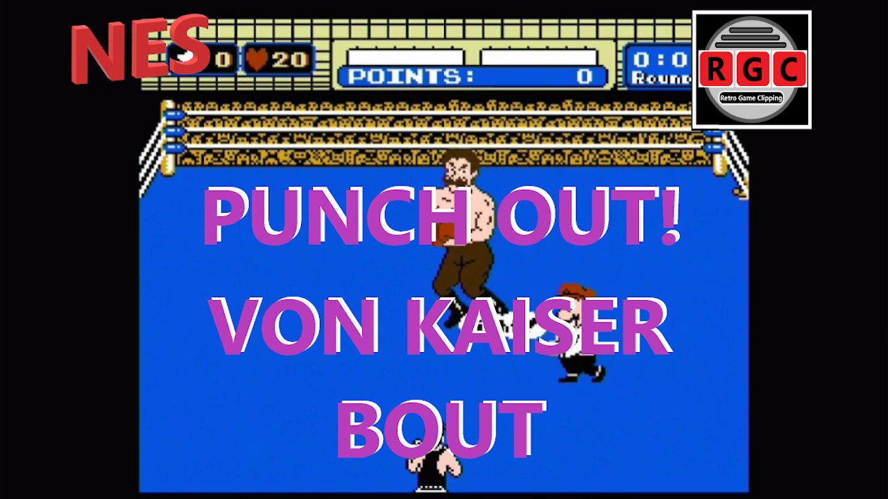 Punch Out - Von Kaiser Fight - Retro Game Clipping