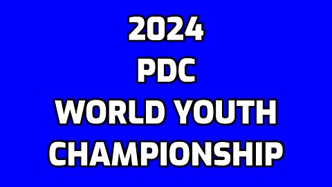 2024 World Youth Championship van Veen v van der Velde