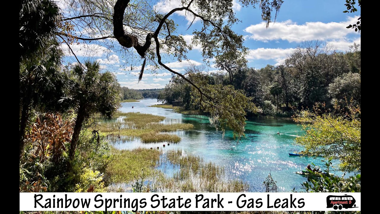 Gas Leaks - Rainbow Springs State Park, Paradise in Florida