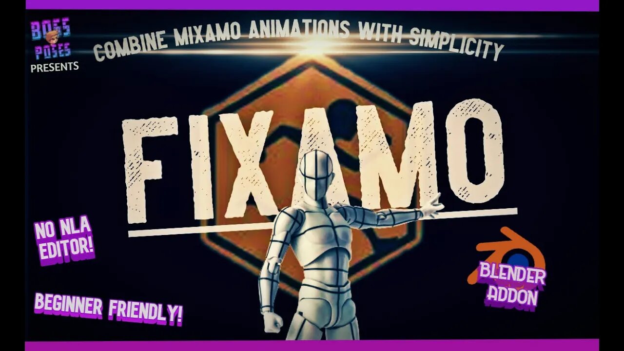 0:31 / 7:05 • Combine FIXAMO 2! Blender Addon : Combine/Loop/Create Mixamo animations EASY