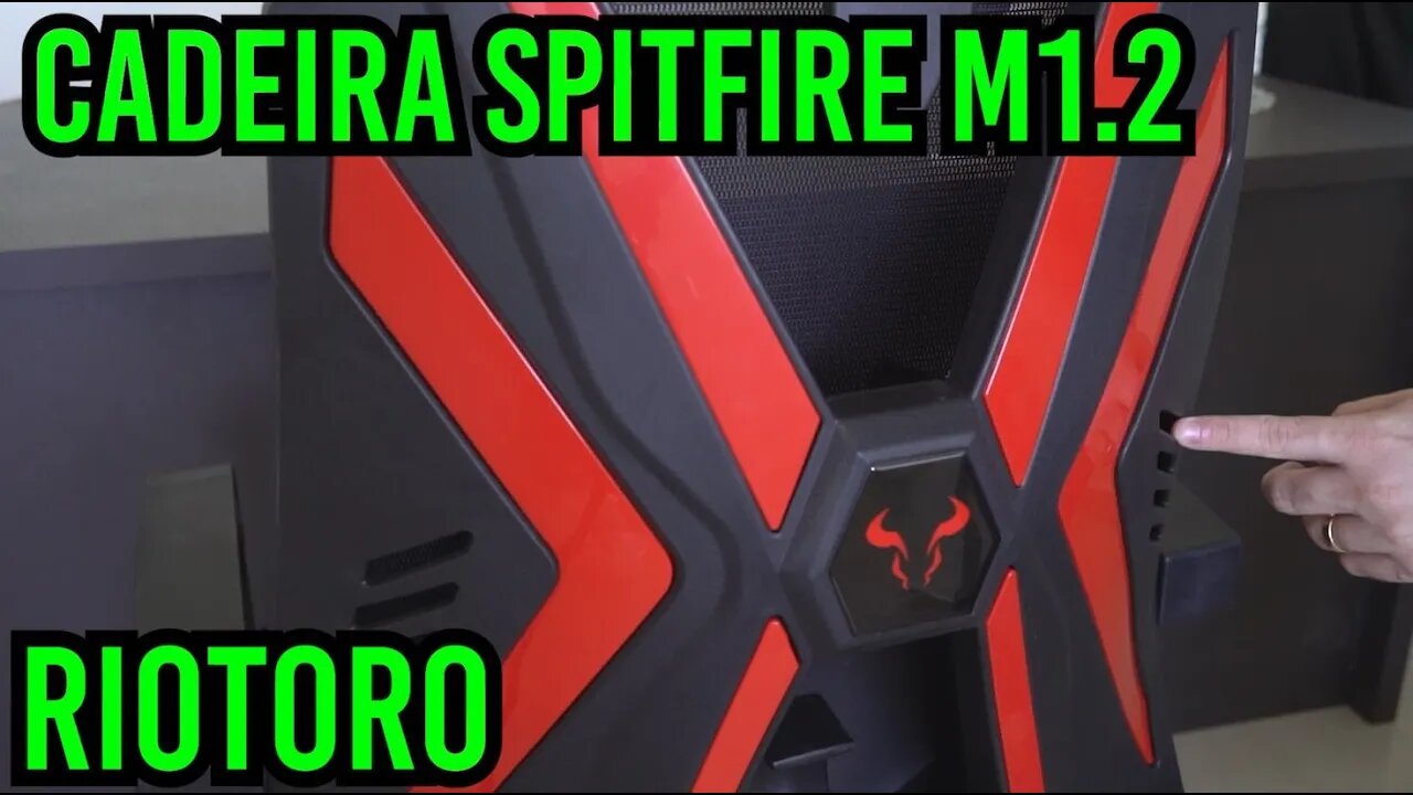 ESSA CADEIRA ESTÁ BEM DIFERENTE! Cadeira Spitfire Riotoro !