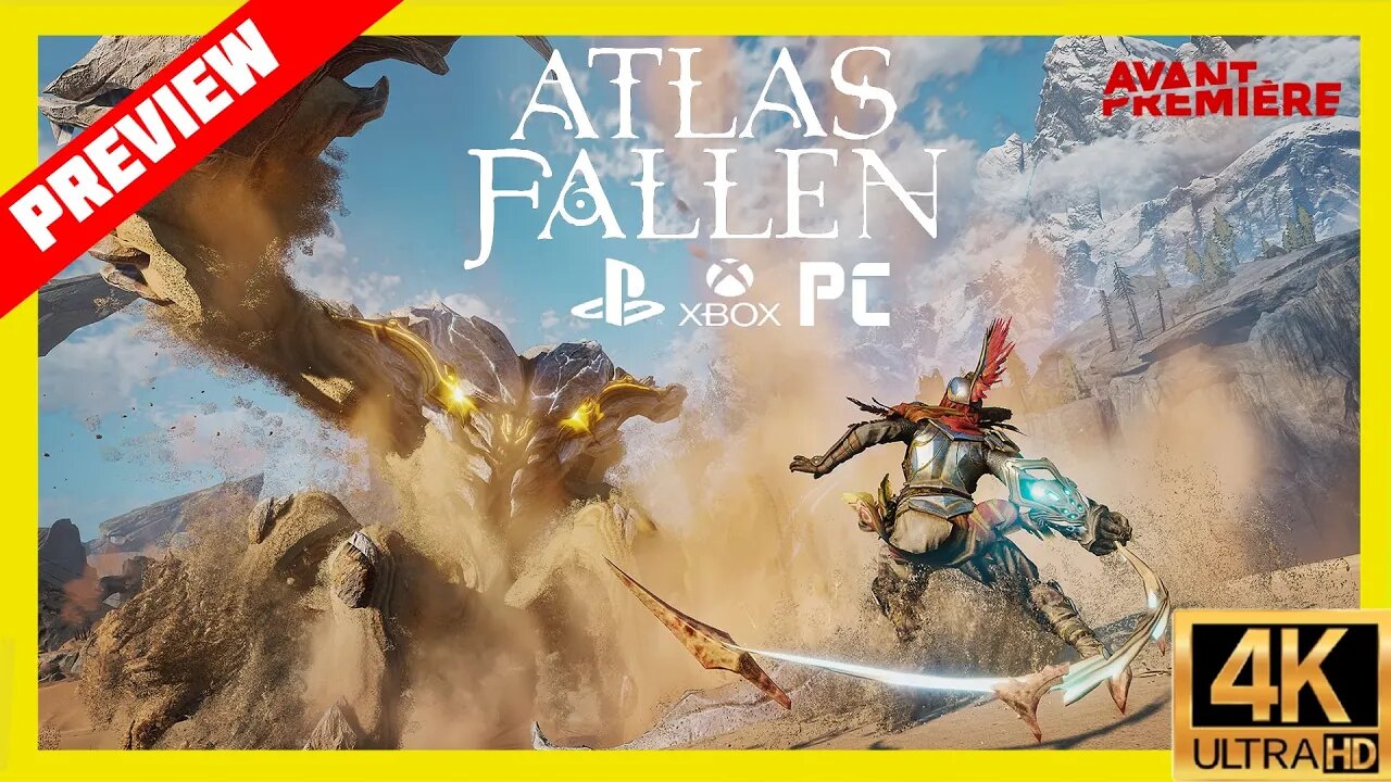 Avant-Première Atlas Fallen : Nouveau RPG Open World FOCUS Prenez mon Pognon ! 💸💰