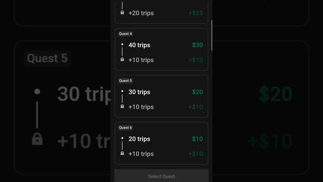 PUNISHMENT Uber Quest Amounts! 🤮 🤮 🍒 Post-Thanksgiving Protest/Strike! THIS IS NOT A GAME!
