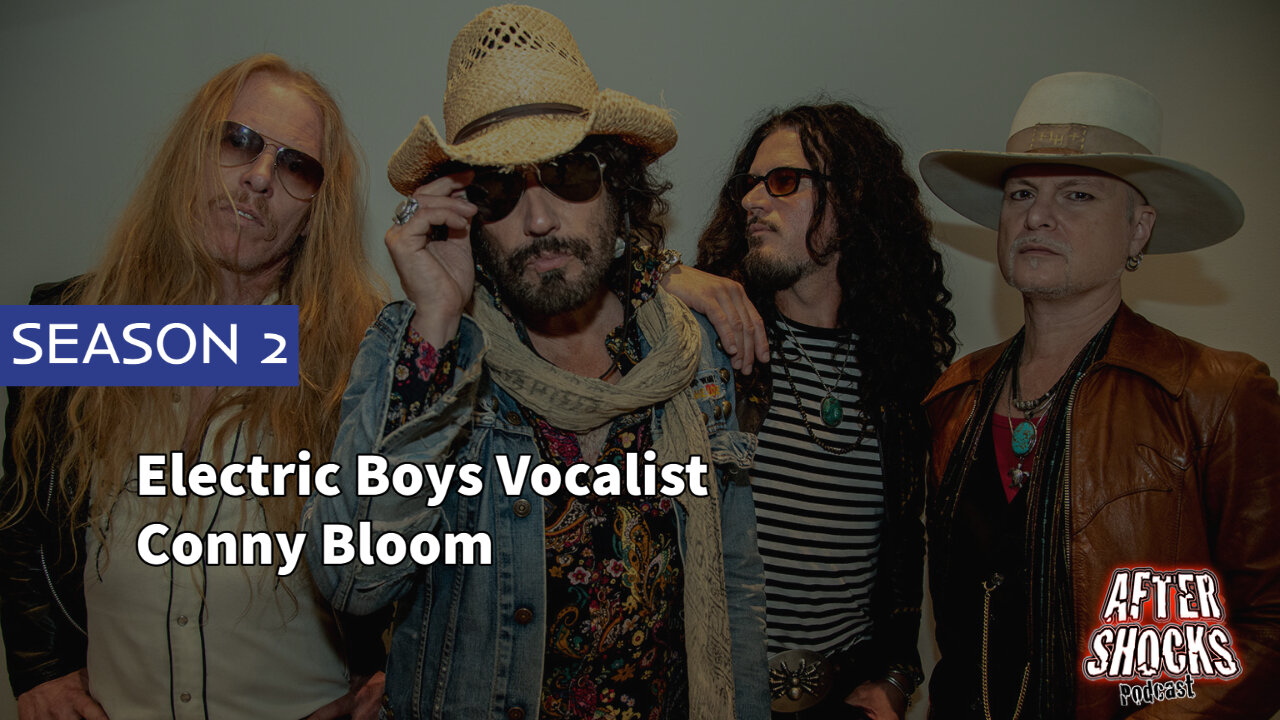 AFTERSHOCKS TV | Electric Boys Vocalist Conny Bloom