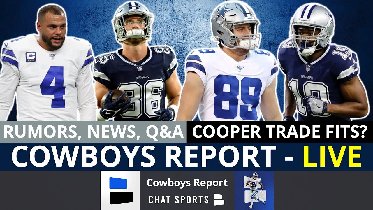 Cowboys Report: Live News & Rumors + Q&A w/ Tom Downey (Mar. 3rd)