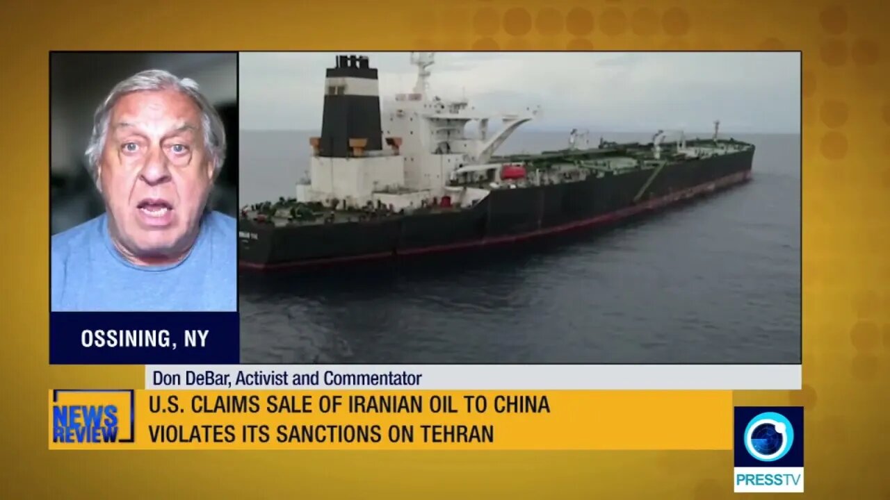 PressTV, September 8, 2023, US Seizes China-bound Iranian oil