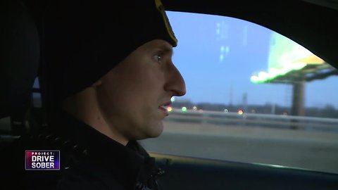 Project Drive Sober: Police patrol roads near Lambeau Field after Packers game