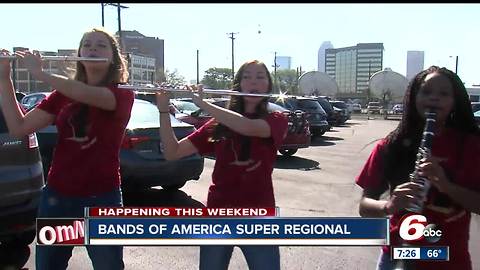 Bands of America bring thousands of high school students to Indianapolis to compete