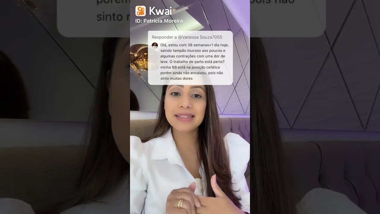 Tive a saída do tampão mucoso, o meu bebê já vai nascer? Estou com 38 semanas de gravidez