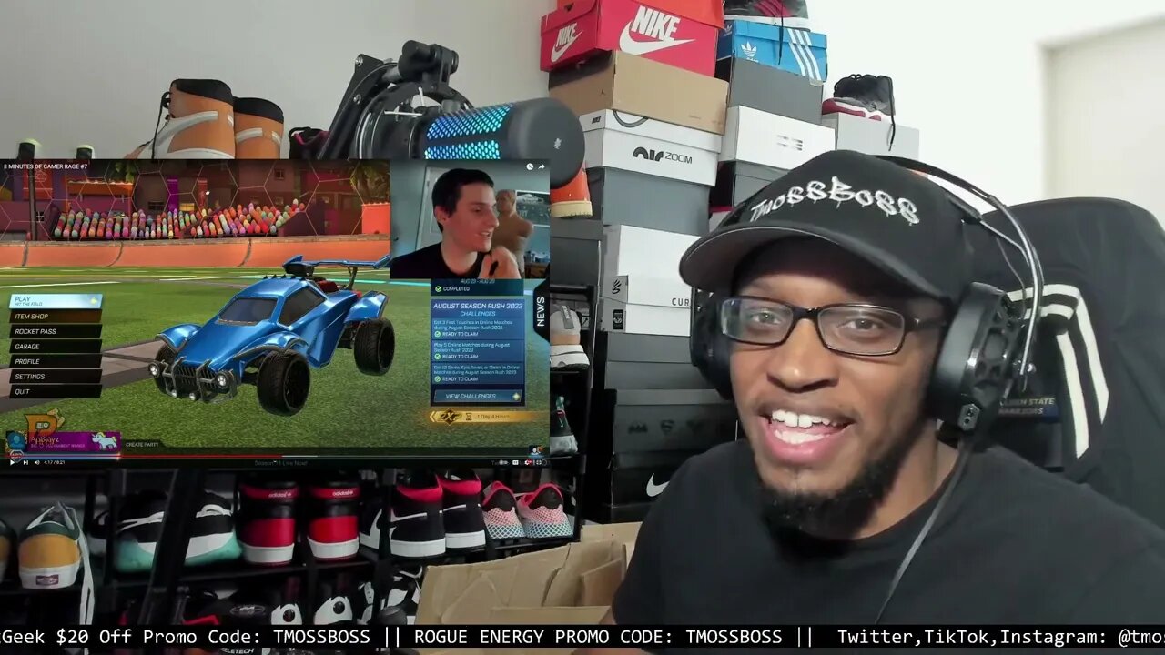 8 MINUTES OF GAMER RAGE #7 REACTION!