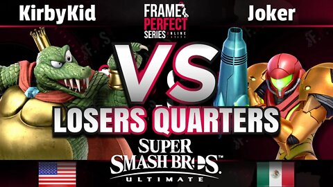 FPS2 Online Losers Quarters - TDT | KirbyKid (K. Rool) vs. CE | Joker (Samus) - Smash Ultimate