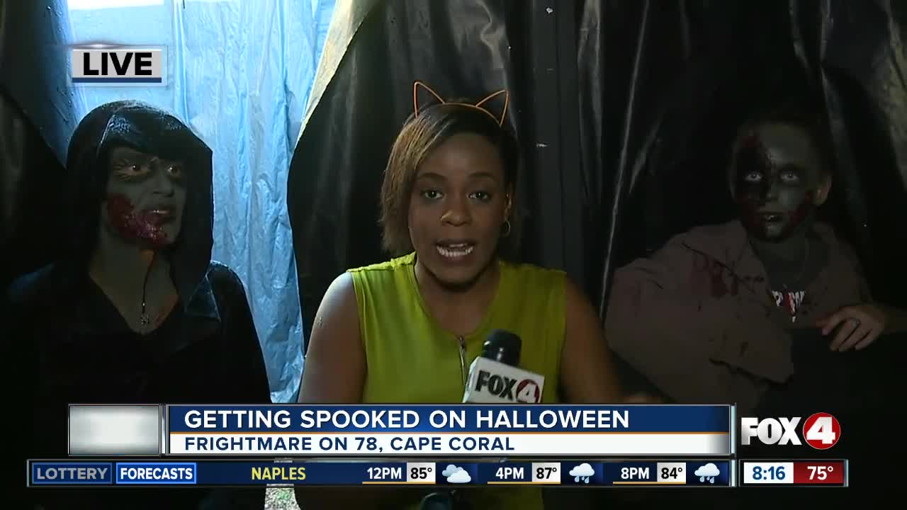 Getting spooked on Halloween at 'Frightmare on 78' in Cape Coral