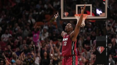 Heat's Bam Adebayo Gets Upset With Reporter