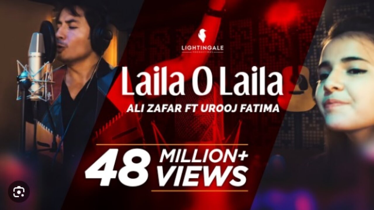 Laila O Laila - Ali Zafar ft Urooj Fatima |