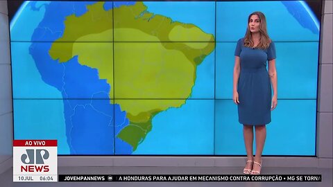 Semana de muita chuva no Sul do Brasil | Previsão do Tempo