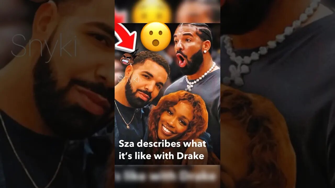 Sza describes what it’s like with Drake 👀 #shorts #rappers #money