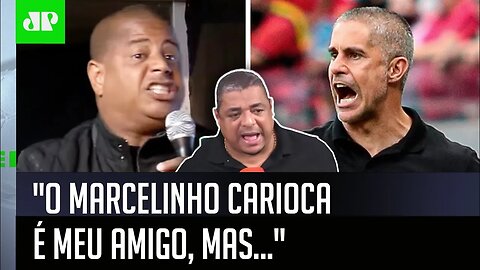 Marcelinho METE O PAU em Sylvinho, e Vampeta DISPARA: "É MEU AMIGO, mas..."