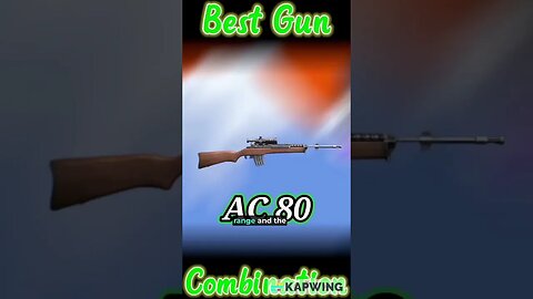 😱 Free fire 🔥 Best Gun Combination 💯 |