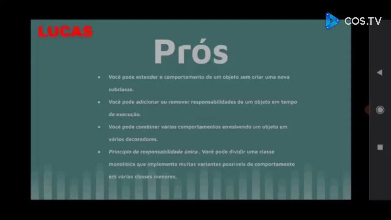 Decorator ChainOfResponsibility FactoryMethod ThreadLocalStorage(TLS) - Seminarios Desing Patterns