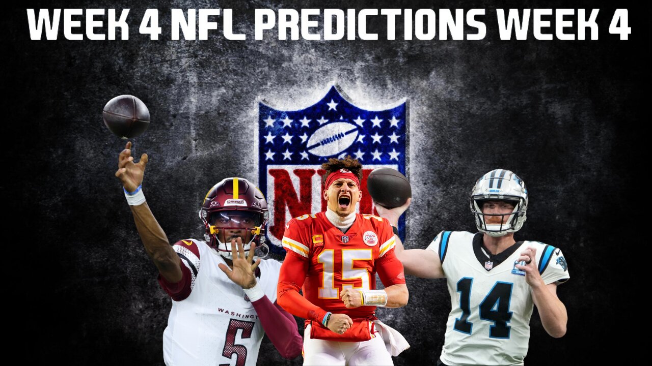 NFL Week 4 Picks & Predictions Guaranteed To Be Correct