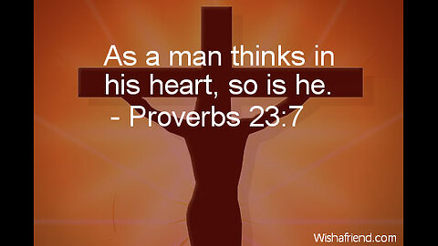 Sunday Talk with Jamal [Proverbs 23:7 For as he thinketh in his heart, so is he] 27/Oct/24